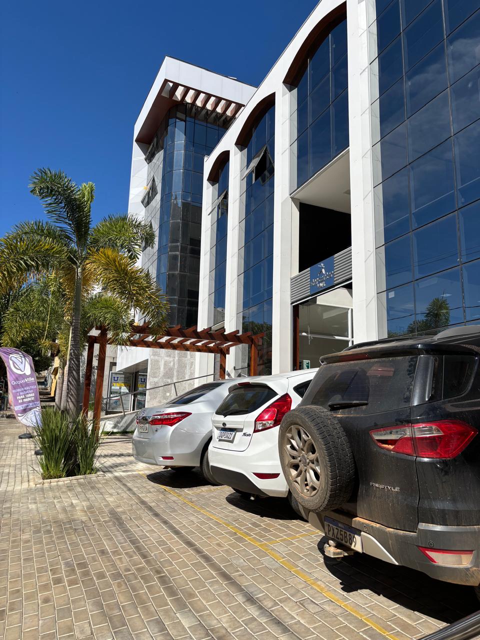 Fachada da clínica
